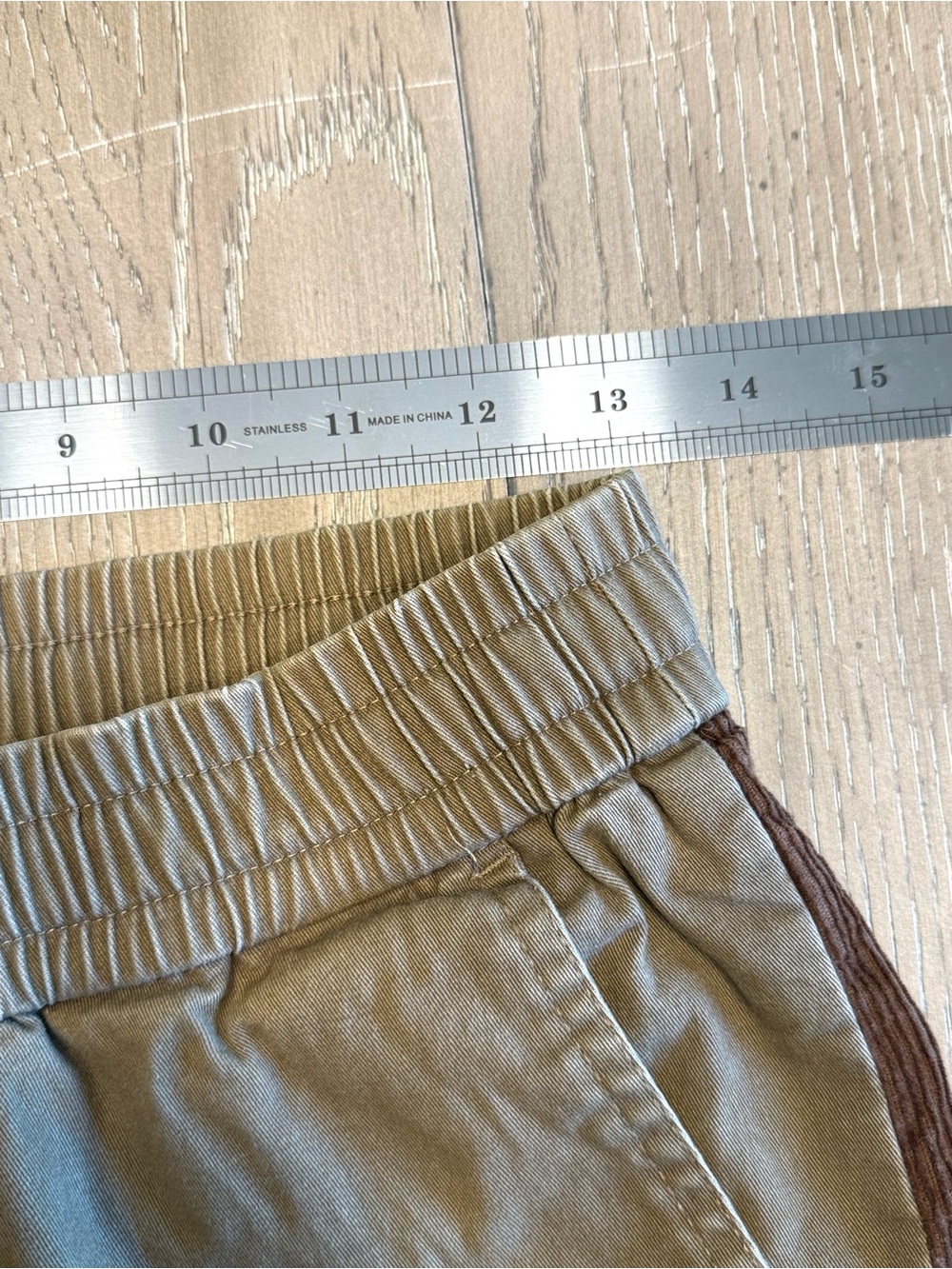 Tan Drawstring Pants - Picture 7 of 8